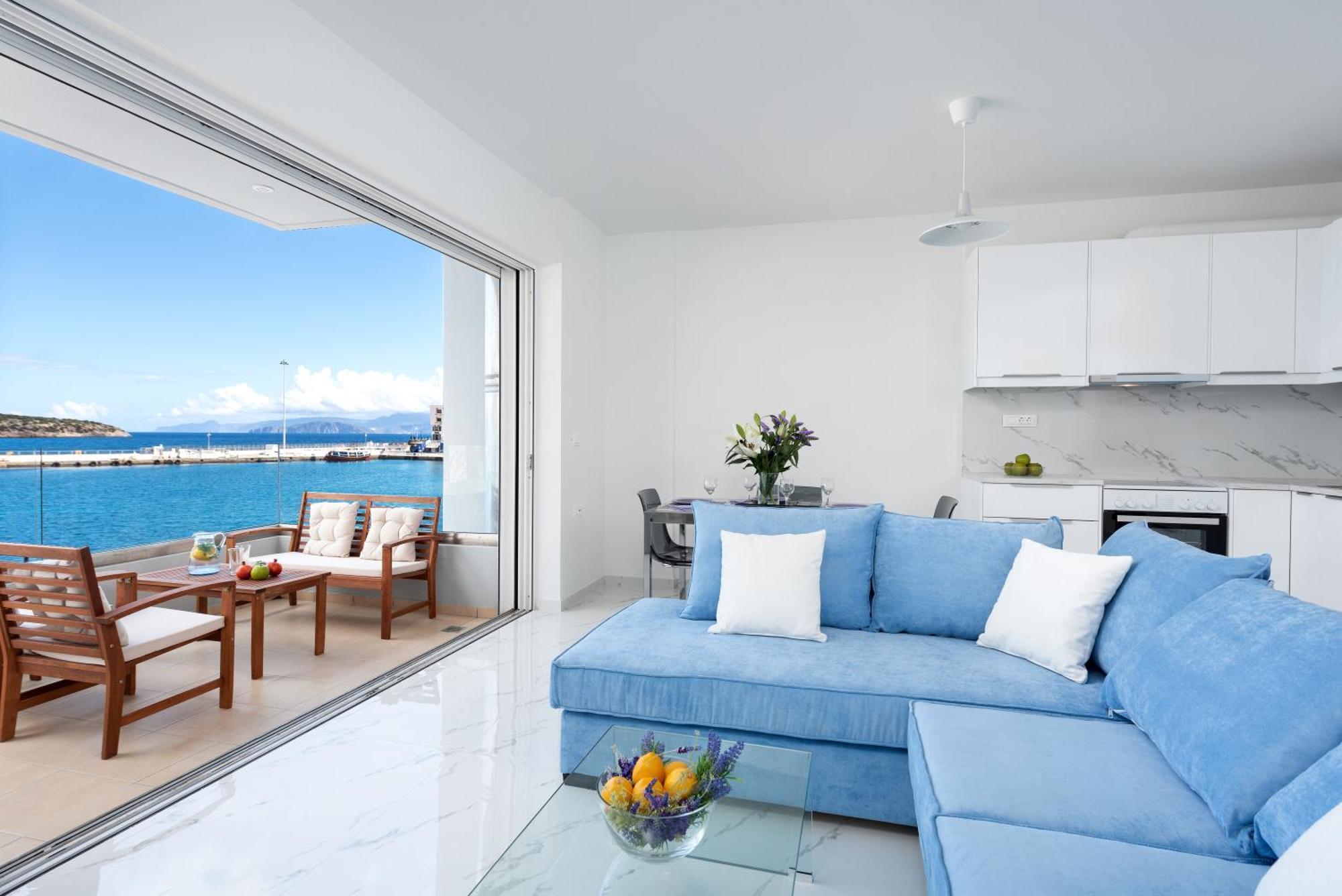 Apartament Sea View Bliss 2Br Agios Getaway Ajos Nikolaos Zewnętrze zdjęcie