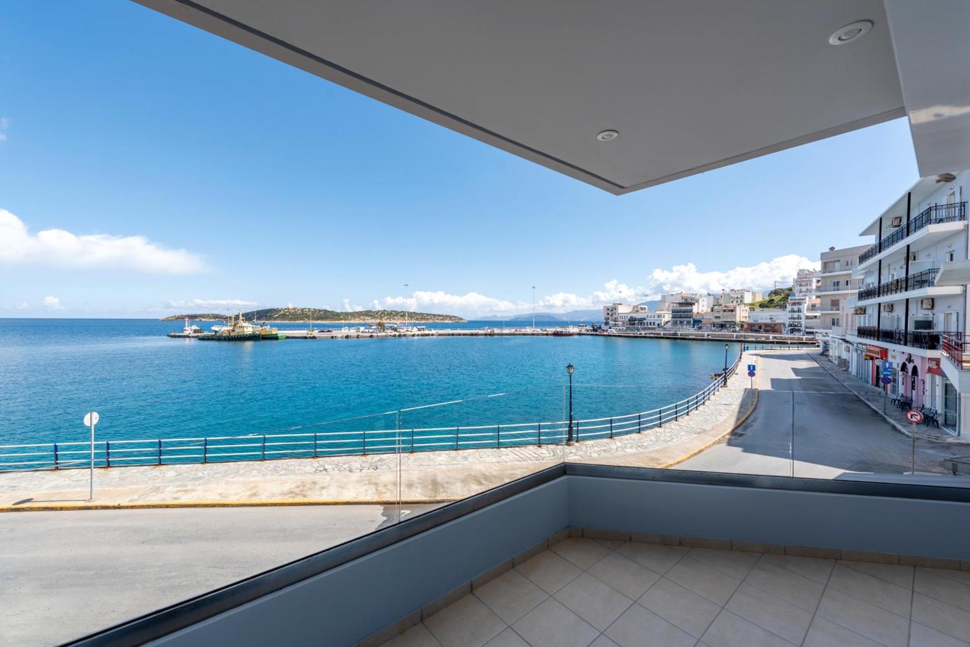 Apartament Sea View Bliss 2Br Agios Getaway Ajos Nikolaos Zewnętrze zdjęcie