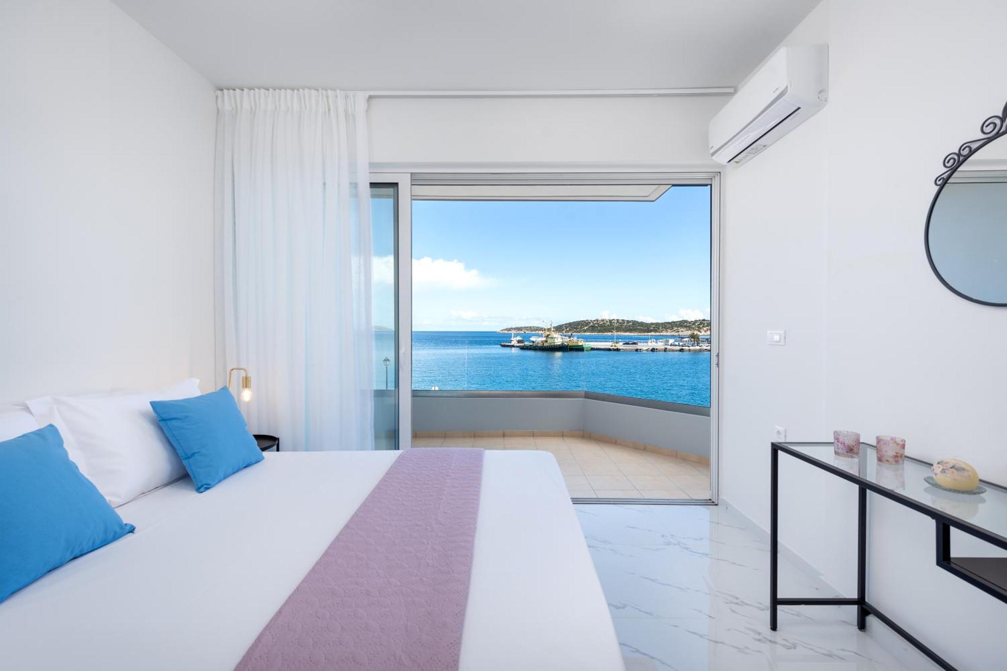 Apartament Sea View Bliss 2Br Agios Getaway Ajos Nikolaos Zewnętrze zdjęcie