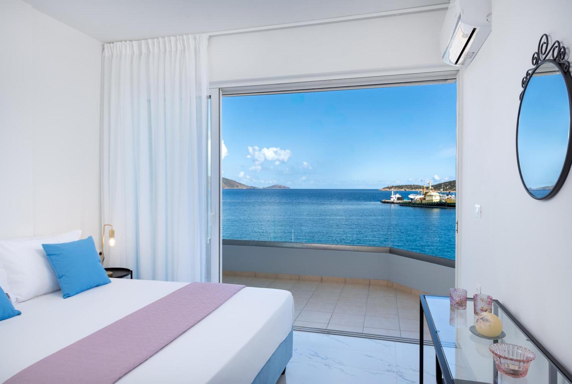 Apartament Sea View Bliss 2Br Agios Getaway Ajos Nikolaos Zewnętrze zdjęcie