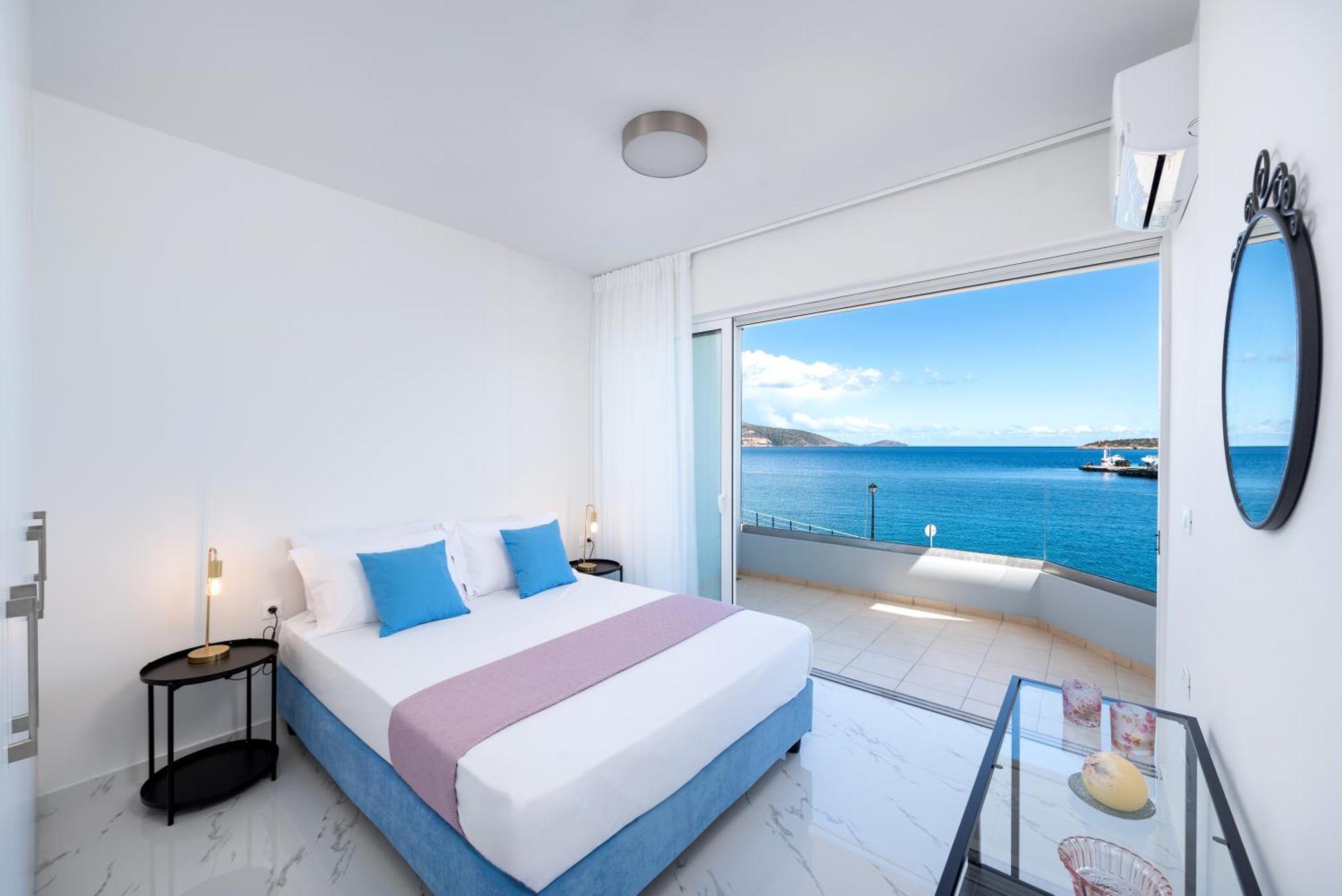 Apartament Sea View Bliss 2Br Agios Getaway Ajos Nikolaos Zewnętrze zdjęcie