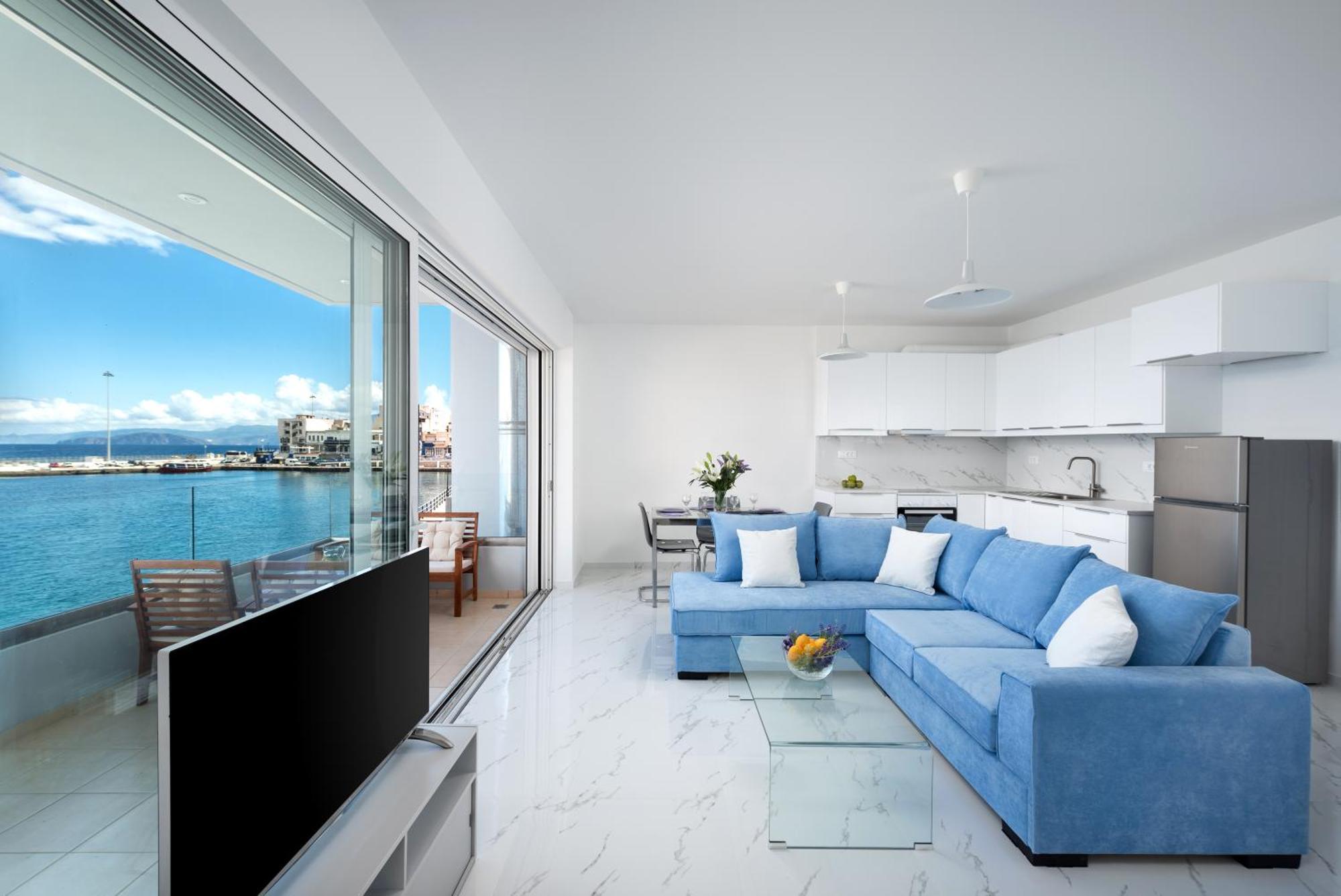 Apartament Sea View Bliss 2Br Agios Getaway Ajos Nikolaos Zewnętrze zdjęcie