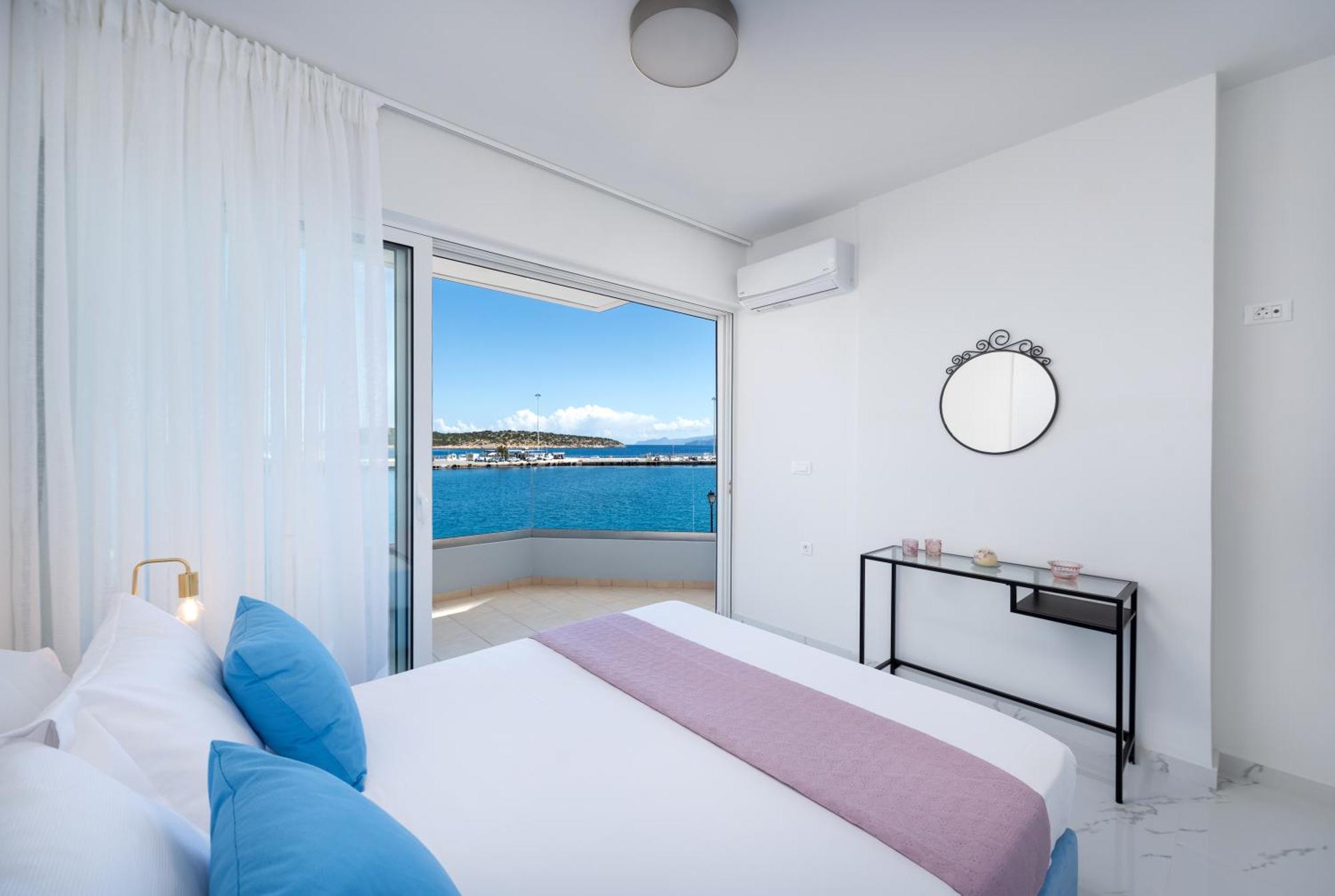 Apartament Sea View Bliss 2Br Agios Getaway Ajos Nikolaos Zewnętrze zdjęcie