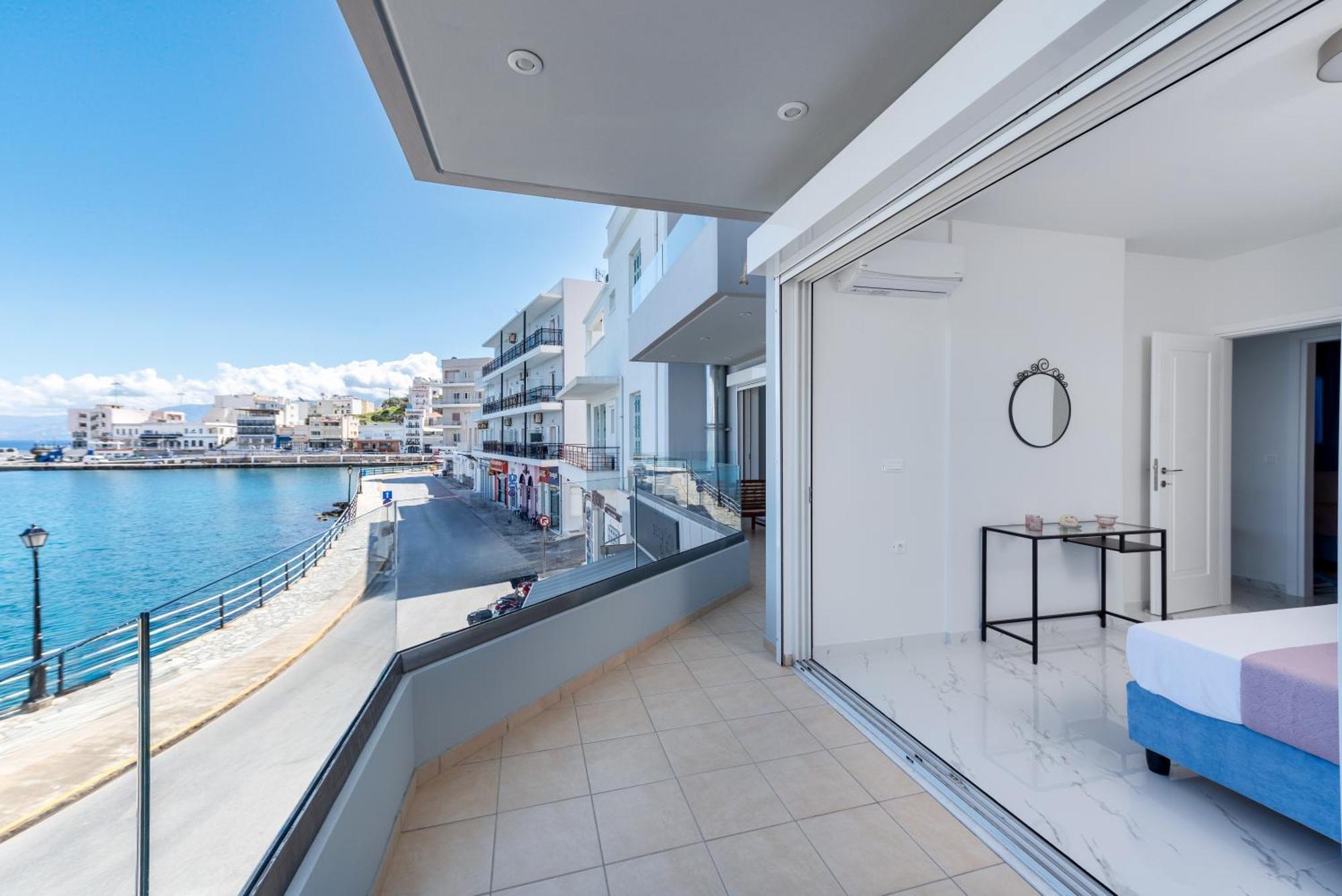 Apartament Sea View Bliss 2Br Agios Getaway Ajos Nikolaos Zewnętrze zdjęcie